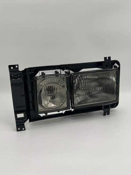 Schwarze eckige Multivan Design Doppel-Scheinwerfer für VW T3 79-92 H4